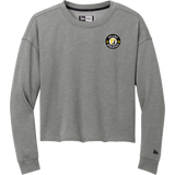 Upland Athletics New Era Ladies Tri-Blend Fleece Crop Crew