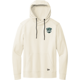Biggby Barbarians New Era Tri-Blend Fleece Pullover Hoodie